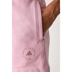 adidas by Stella McCartney къс панталон дамски от памук (KR6290)