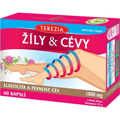 Terezia Company Žíly & Cévy 60 kapslí