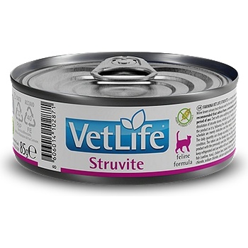 Farmina Vet Life Struvite - консерва за котки за струвитни камъни 85гр