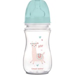 Canpol babies Антиколик шише Canpol - Exotic Animals, 240 ml, Зелено (35/221_gre)