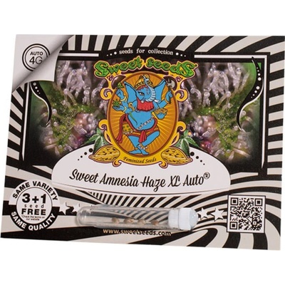 Sweet Seeds Sweet Amnesia Haze XL AUTO semienka neobsahujú THC 100 ks