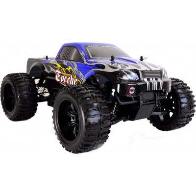 Amewi Torche MonsterTruck 4WD plně proporcionální olejové hliníkové tlumiče RTR 1:10