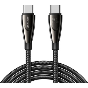 JOYROOM Кабел Pioneer USB-C към USB-C Joyroom SA31-CC5 240W 1.2m (черен) (SA31-CC5 1.2M-BLACK)