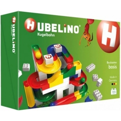 Hubelino Kuličková dráha Set s kostkami Basic 123 ks