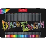 Faber-Castell Комплект цветни моливи, триъгълни, в метална кутия, FABER-CASTELL "Black Edition", 36 различни цвята 116437 (116437)