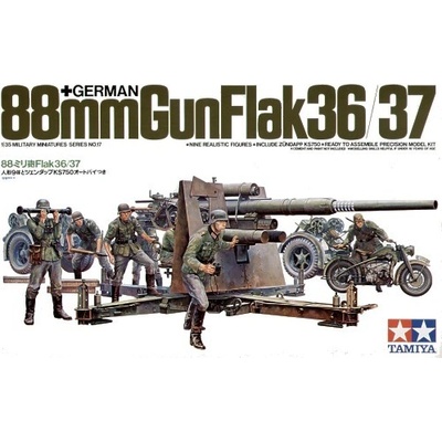 Tamiya 88mm Gun Flak 36/37 1:35