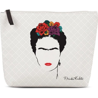 Frida Kahlo 62216-2001 kosmetická taška L bílá