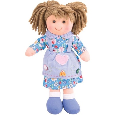 Bigjigs Toys Мека кукла Bigjigs - Грейс, 28 cm (BJD003)
