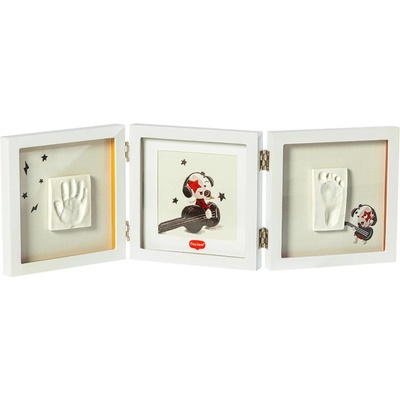 Tiny Love Рамка за 2 Отпечатъка и Снимка Tiny Love Tiny Creations, бяла рамка, 0м+ (Double Frame)