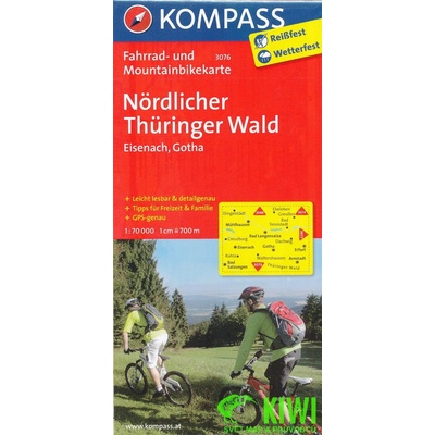 Nördlicher Thüringer Wald Eisenach Gotha 3076 NKOM
