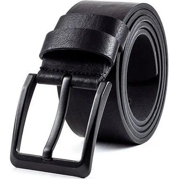 Image 1 of KARALI Мъжки черен колан естествена кожа 3, 5 см karali 3071