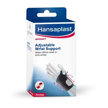 BAYER БАЙЕР ХАНЗАПЛАСТ СПОРТ РЕГУЛИРУЕМ НАКИТНИК / hansaplast sport adjustable wrist support