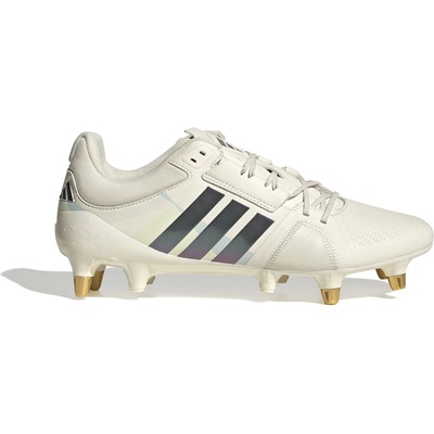 Adidas Дамски ръгби обувки Adidas RS15 Avaglide Womens Soft Ground Rugby Boots - White/Black