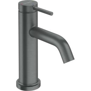 Hansgrohe Tecturis S - Смесител за умивалник със сифон, CoolStart, EcoSmart+, матиран черен хром 73302340 (73302340)
