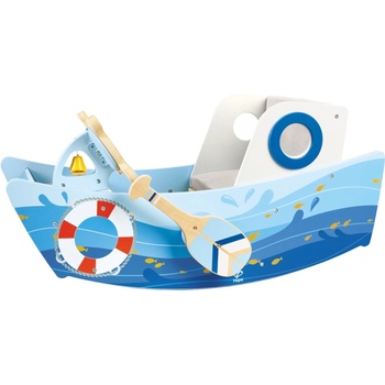 HaPe International Дървена люлееща се играчка HaPe International - Лодката на капитана (H1214)