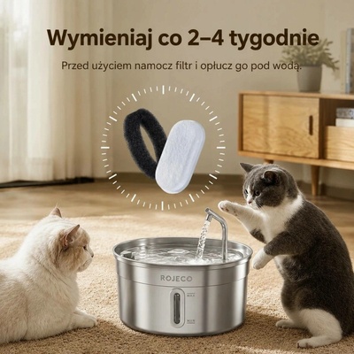 Rojeco 3,2 l /2 l nerezové filtry 4 ks – Zboží Dáma