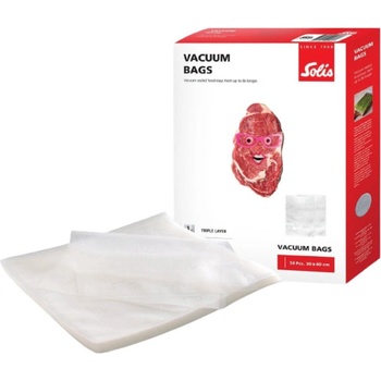 Solis Комплект вакуумни торби Solis - 50 броя, 30 x 40 cm, BPA Free (92264)