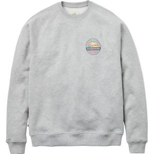 Passenger Мъжки пуловер Passenger Odyssey Organic Cotton Sweater Jumper - Mid Grey Marl (017-4301-0113)