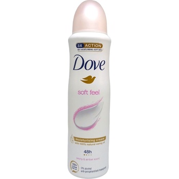 Dove дезодорант дамски, Soft feel, 150мл
