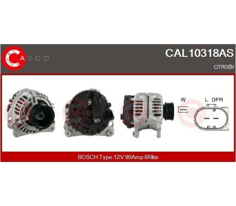 Generátor CASCO CAL10318AS