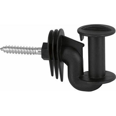 KERBL 441376 CAVALLO rohový izolátor pre elektrický ohradník, na pásku, so skrutkou, Ø 8 mm