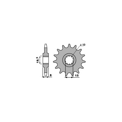 PBR Sprockets 599M 13 18NC – Sleviste.cz