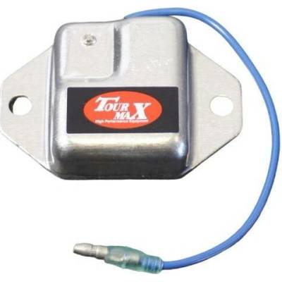 TOURMAX regulátor napětí YAMAHA TT 350 86-87, TT 600 85-86, BW 200 85-86 (82F-81910-A0) vyrobeno v Japonsku ( )