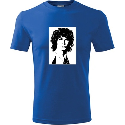 Tričko Jim Morrison modré