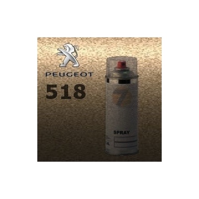 PEUGEOT 518 BRUN MACAO metalická barva Sprej 400ml