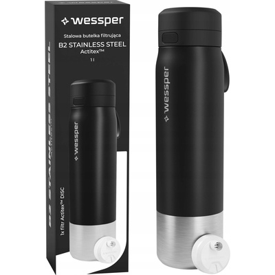 Wessper B2 Stainless Steel Actitex 1 l černá
