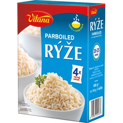 Vitana Parboiled rýže 4 x 100 g