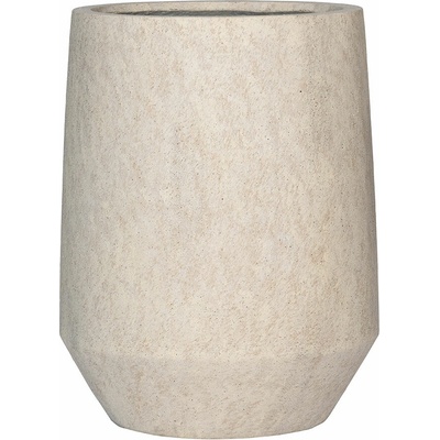 Pottery Pots Kvetináč Harith High, béžový travertín, 55,5 x 70 cm