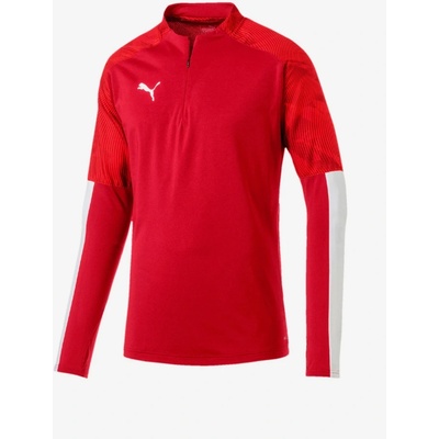 Puma Cup Training 1 4 zip top červená 656016-01