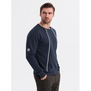 Ombre Clothing Изпран мъжки суитшърт с декоративно прошиване на деколтето Ombre Clothing Ombre Clothing | Sin | МЪЖЕ | S