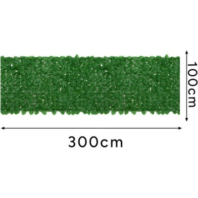 Umělý živý plot na balkon 3x1m Gardlov 25343