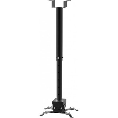 STRICT BRAND SB2 stropní držák projektoru s nastavitelnou délkou od stropu 650-1000mm v černé barvě