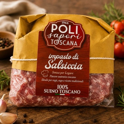 Poli sapori toscana toskánská čerstvá klobása 300 g