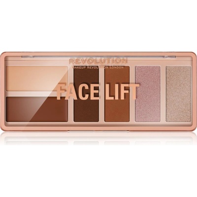 Revolution Face Lift палитра контури за лице цвят Light to Medium 6x1.8 гр