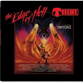 Thor - The Edge Of Hell (Limited Edition) (Red Marble Coloured) (LP) (889466621116)