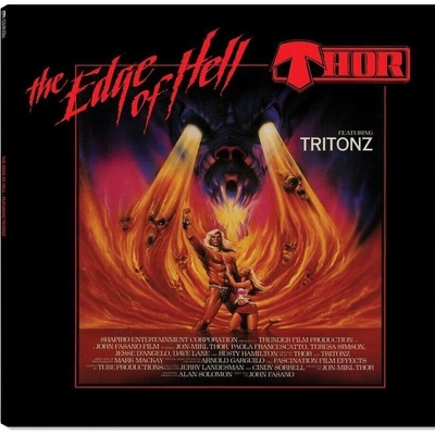 Thor - The Edge Of Hell (Limited Edition) (Red Marble Coloured) (LP) (889466621116)