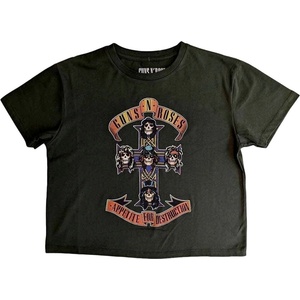 Guns N' Roses Appetite For Destruction Green S Дамски Риза (GNRCT01LGR01)