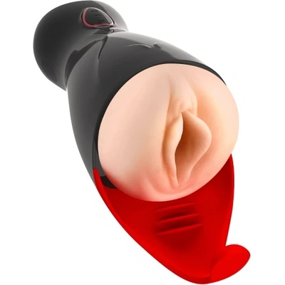 Real Body Засмукващ автоматичен мастурбатор с вибрации Sucking Pussy 2