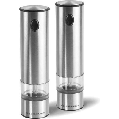 Cole & mason Комплект електрически мелнички за сол и пипер BATTERSEA - 21 см (Cole-&-Mason-H-3004480)