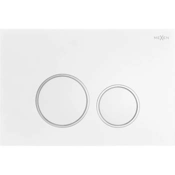 Mexen Fenix 05 бутон за промиване, бял мат - 600520 (600520)