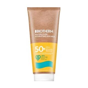 Biotherm Waterlover Hydrating Sun Milk SPF50+ лосион за слънце с овлажняващо действие 200 ml