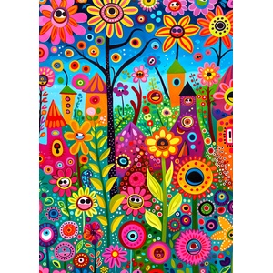 Enjoy - Puzzle Playful Garden - 1 000 piese