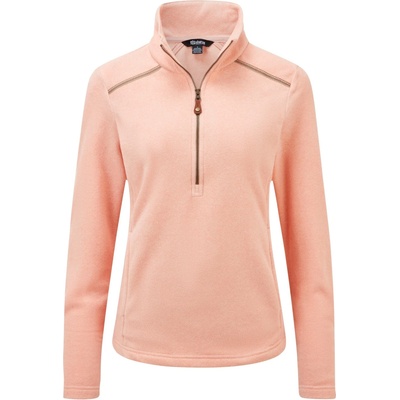 Sherpa Дамски поларен пуловер Sherpa Women's Rolpa Eco Pullover Zip Fleece jumper - Blush (105-5903-0513)
