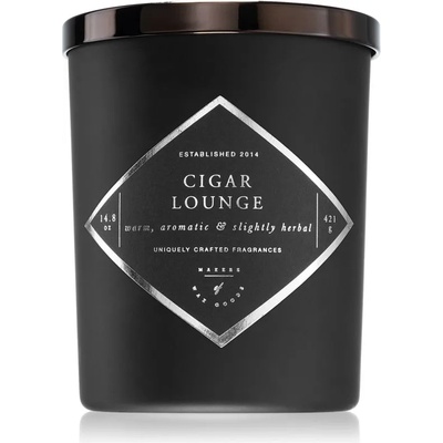 MAKERS OF WAX GOODS Cigar Lounge ароматна свещ 421 гр