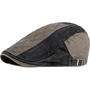 HARAHU Мъжка барета sh-25671 - Кафява kp25671