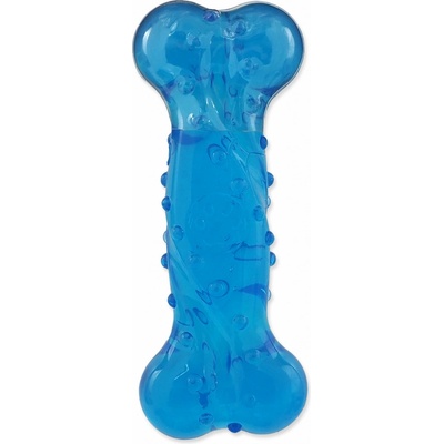 DF STRONG kost s vůní slaniny modrá 15 cm